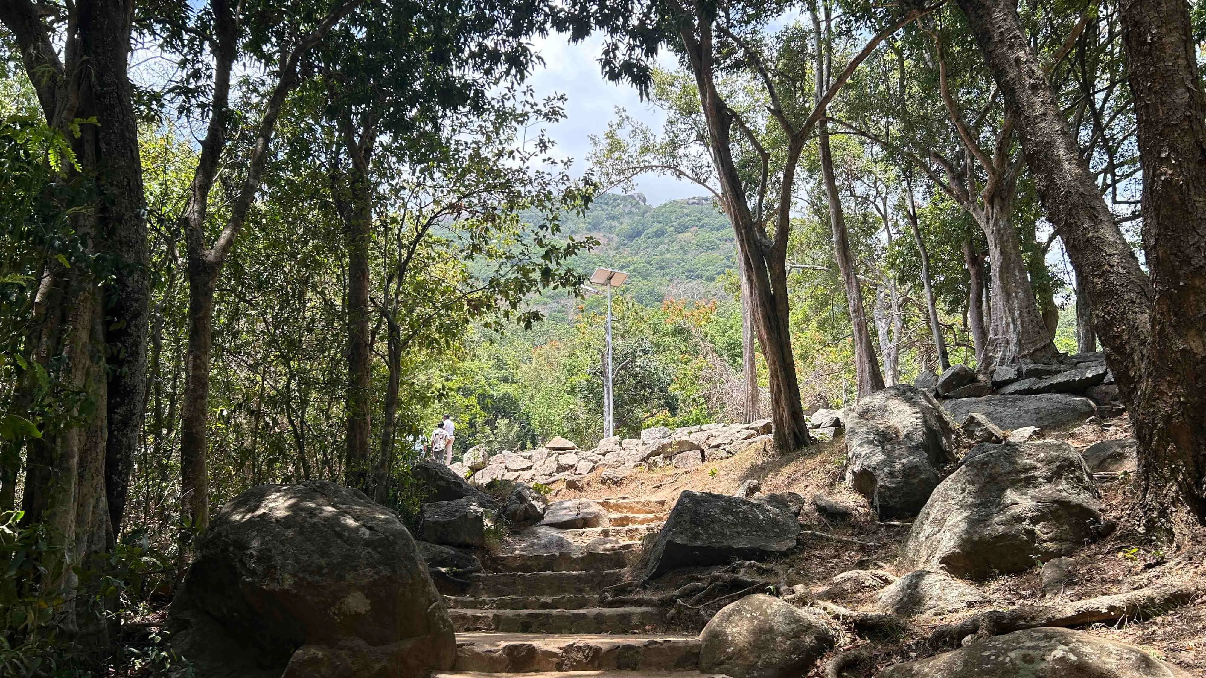Ritigala forest monastery near Anuradhapura