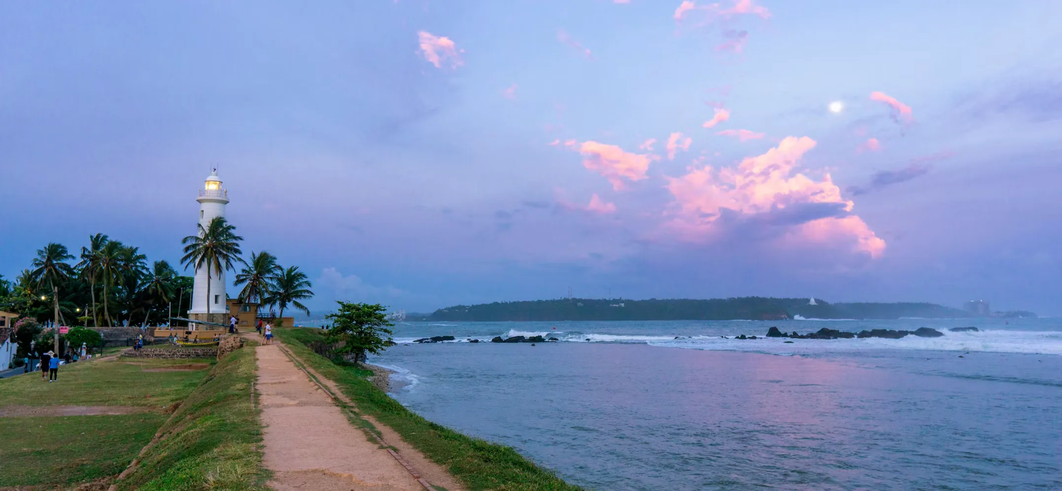 South-coast beach view near Galle, Sri Lanka